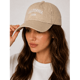 Beige California 1998 Cap