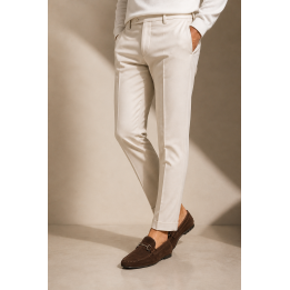 Brown Suede Loafers