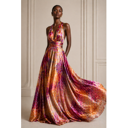 Robe mode colorée